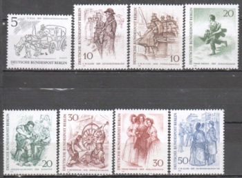 Západní Berlín 0330 / 0337 ** - 1969